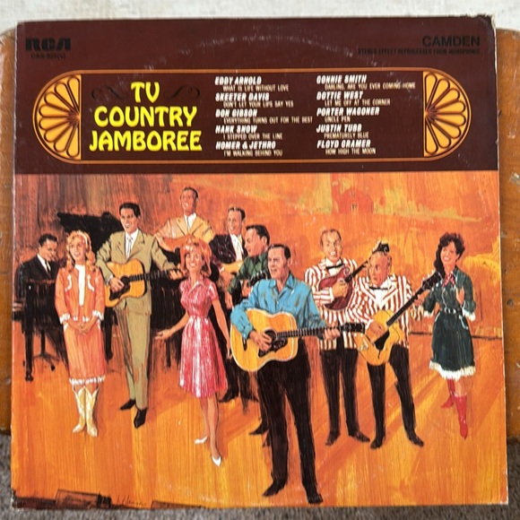 Vintage 1965 TV Country Music Jamboree Vinyl LP Record - Picture 2 of 5